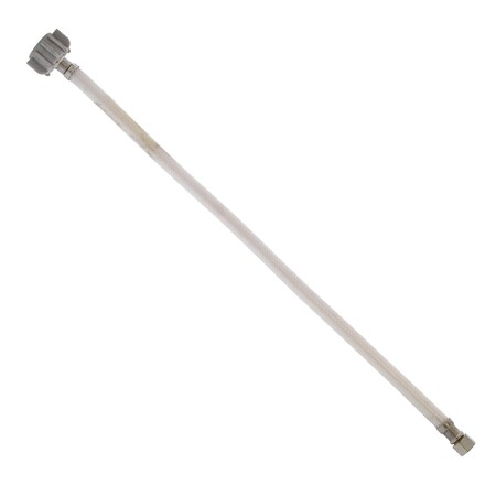 Jones Stephens 3/8in. Compression x 7/8in BC x 20in Flexible Vinyl Toilet Connector S04417